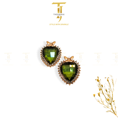 Strawberry Shape Studs - Tawakkal Jewellers
