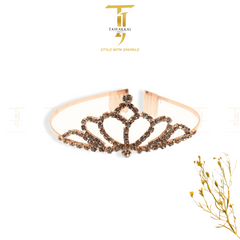 Trendy Zircon Crown (Gold) - Tawakkal Jewellers