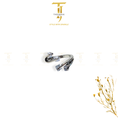 Square Shape Crystal Rings