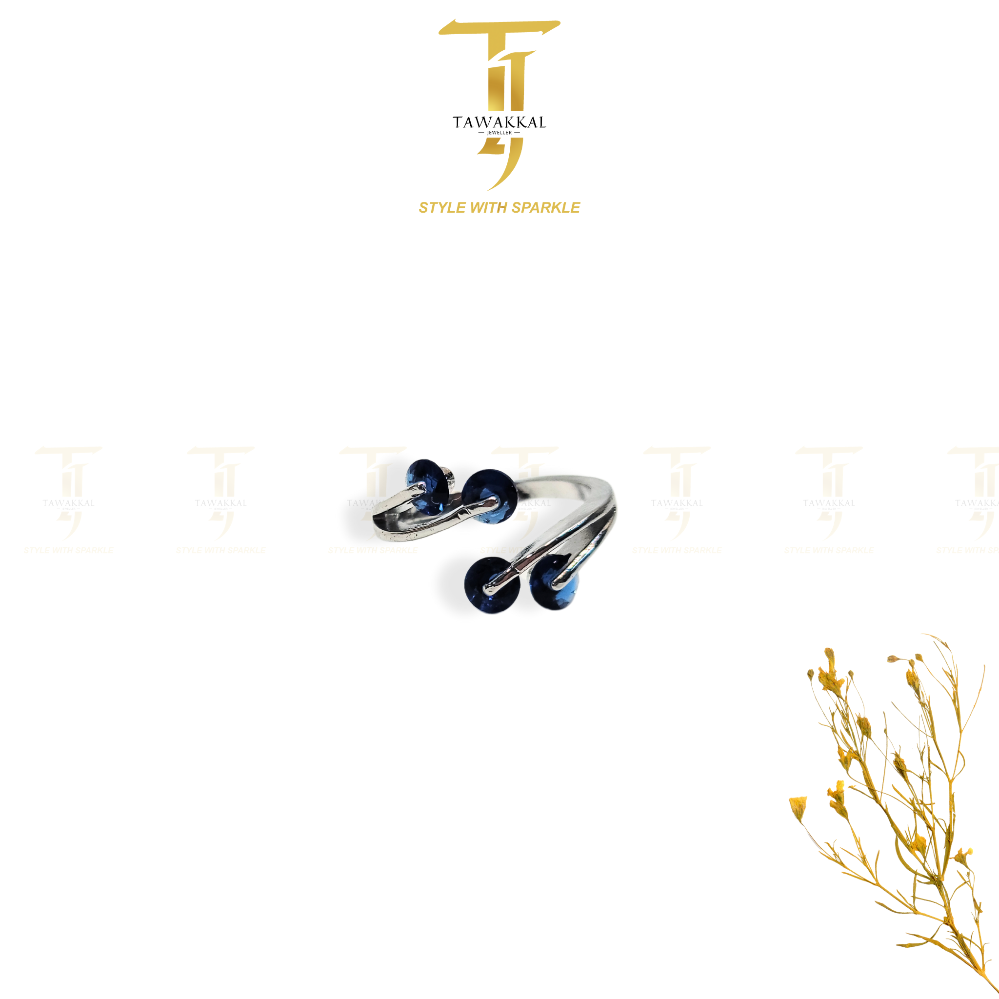 Round Shape Crystal Rings