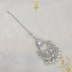 Choker Big Stone Set(Silver)